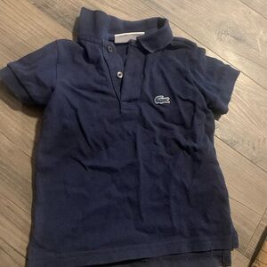 Lacoste Kids Navy Polo Shirt